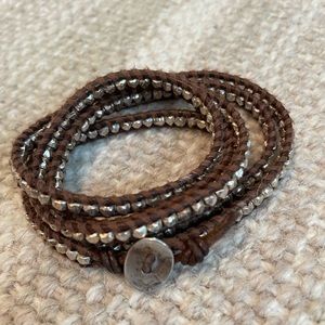 Chan Luu beaded wrap bracelet